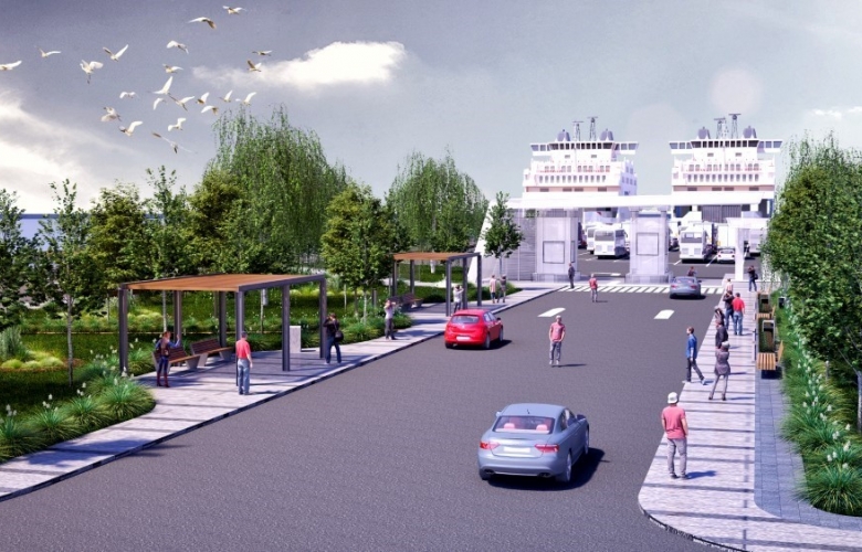 GELİBOLU FERİBOT TERMİNALİNDE ÇALIŞMALAR BAŞLIYOR