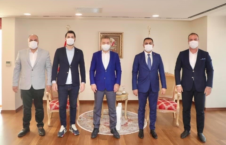 ERDOĞAN’DAN BELEDİYE BAŞKANLARINA ZİYARET