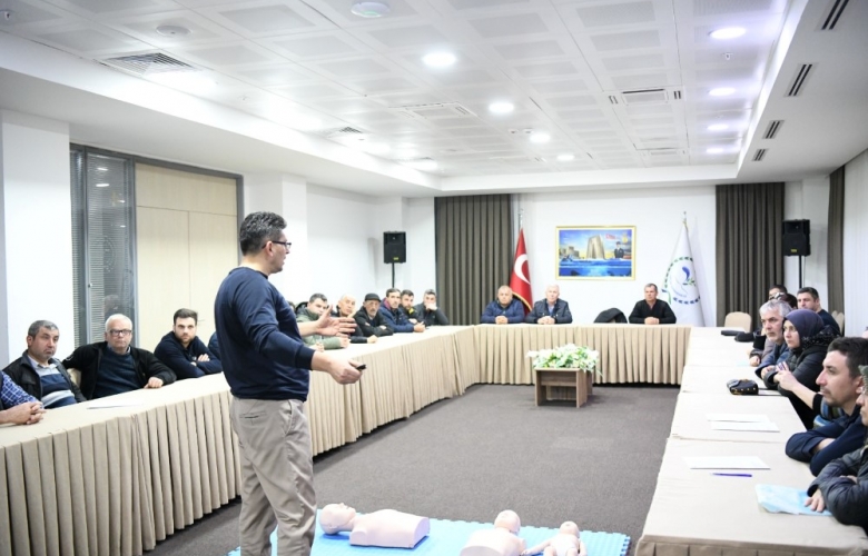 12 SAATLİK İLK YARDIM KURSU ALDILAR