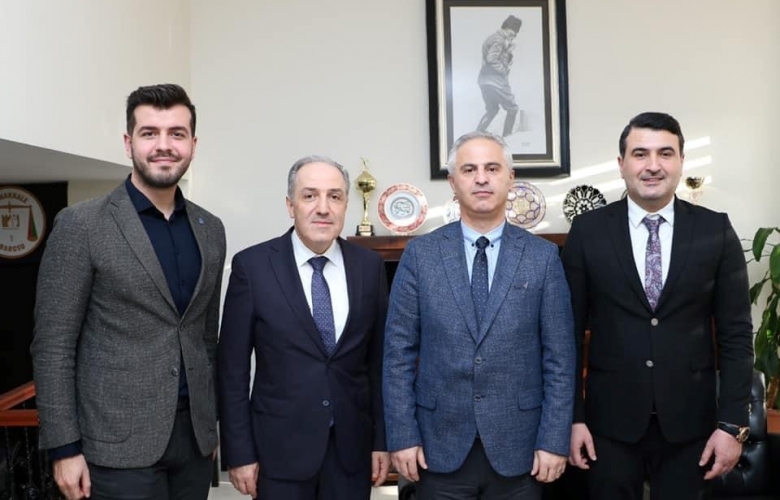 DEVA PARTİSİ' NDEN ÇANAKKALE BAROSU VE EĞİTİM SEN'İ  ZİYARET