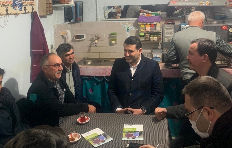 DEVA PARTİSİ LAPSEKİ’DE ZİYARETLER GERÇEKLEŞTİRDİ