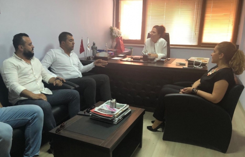 GENÇ GİRİŞİMCİLER' DEN  ÇGC' YE ZİYARET