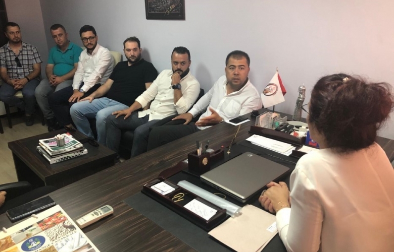 GENÇ GİRİŞİMCİLER' DEN  ÇGC' YE ZİYARET