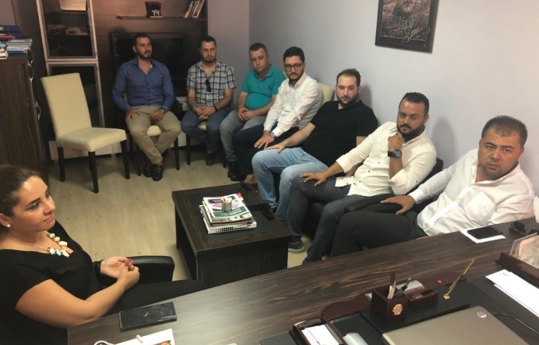 GENÇ GİRİŞİMCİLER' DEN  ÇGC' YE ZİYARET