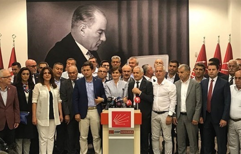 CHP' Lİ  İL BAŞKANLARINDAN KAFTANCIOĞLUNA DESTEK 