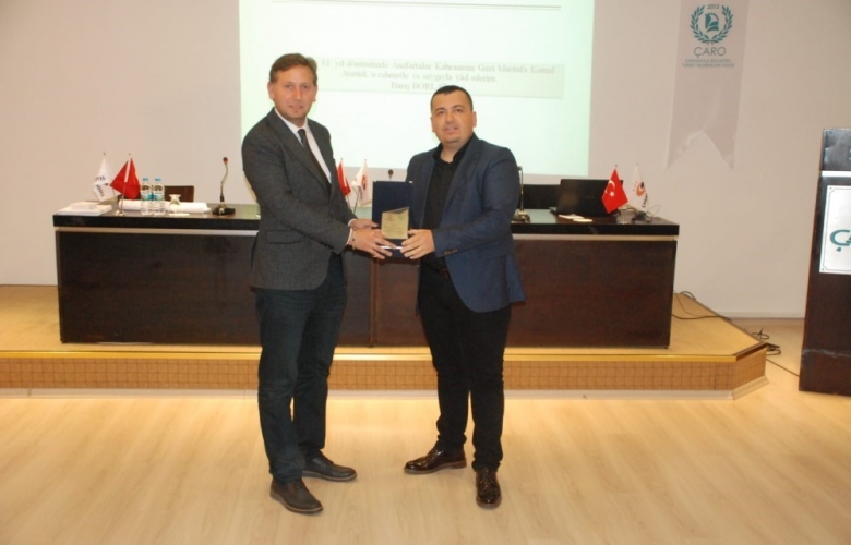 ÖLÜMÜNÜN 81. YILDÖNÜMÜNDE ATATÜRK VE ÇANAKKALE KONUŞULDU