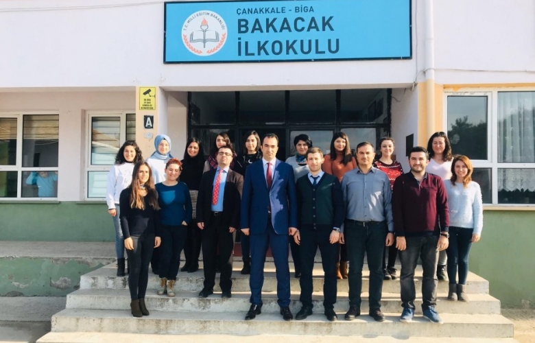 İL MİLLİ EĞİTİM MÜDÜRÜ  YILMAZ BAKACAK İLKOKULUNU ZİYARET ETTİ