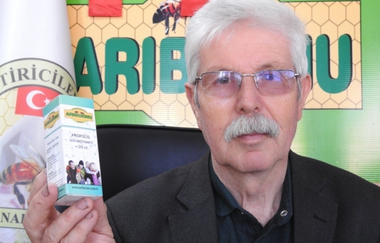 İLERİ “PROPOLİS VÜCÜDU VİRÜS VE MİKROPLARA KARŞI KORUYARAK KALKAN GÖREVİ YAPIYOR”