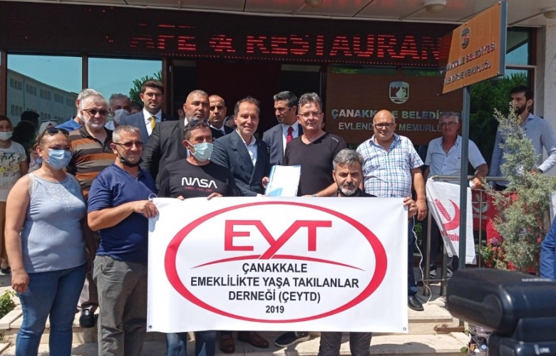 ÇAĞLAYAN " FATİH ERBAKAN' A EYT' NİN SORUNLARINI ANLATTIK"