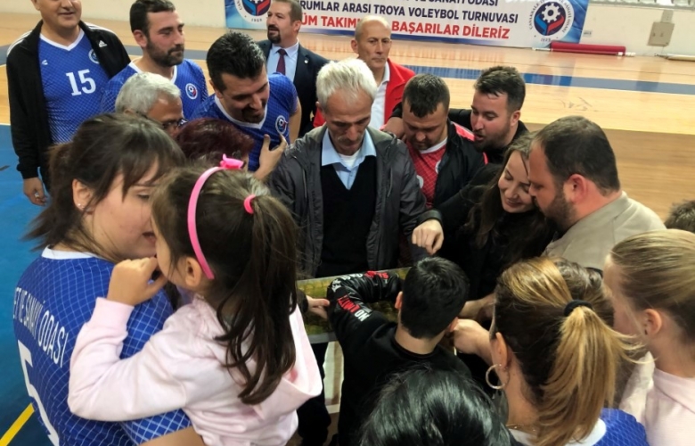 ÇTSO TROYA VOLEYBOL TURNUVASI MAÇLARI DEVAM EDİYOR