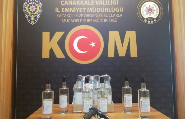 YASADIŞI ALKOL ÜRETİMİ YAPAN ŞAHISLARA OPERASYON