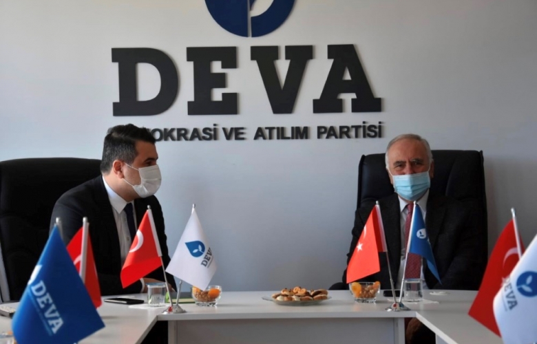 GÖKHAN GELECEK PARTİSİNİ ZİYARET ETTİ