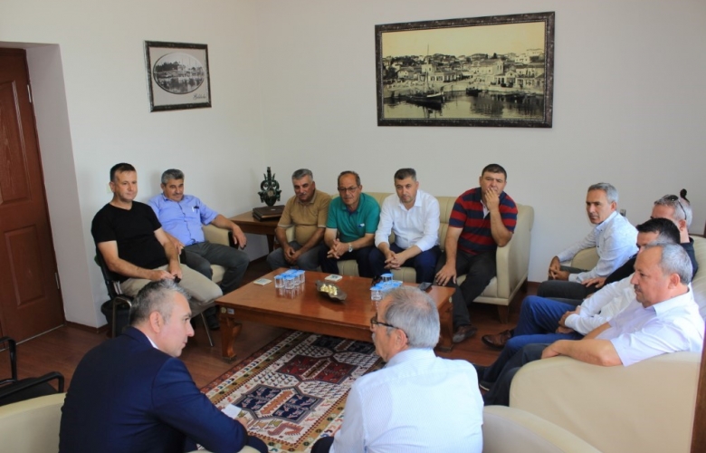 ZIRAAT ODALARI BAŞKANLARI GELİBOLUDA ÜRETİCİLERİN SORUNLARINI KONUŞTU