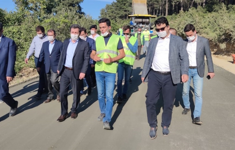 ÇANAKKALE GRUP KÖY YOLLARI KÖYDES DESTEĞİYLE BETON YOL İLE BAĞLANACAK