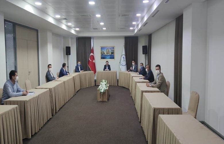 LAPSEKİ İLÇESİ’NDE DEVAM EDEN YATIRIMLAR DEĞERLENDİRİLDİ