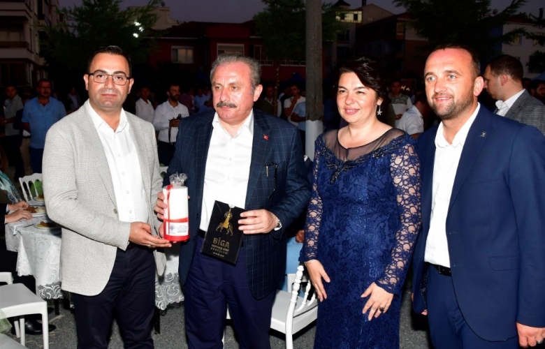 ERDOĞAN MECLİS BAŞKANI VE BAKANLARI BİGA GÜREŞLERİNE DAVET ETTİ