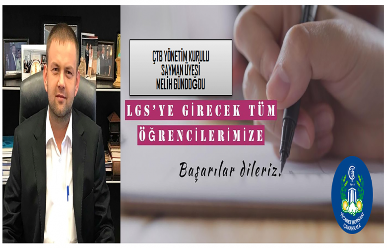 GÜNDOĞDU LGS’YE GİRECEK ÖĞRENCİLERE BAŞARILAR DİLEDİ