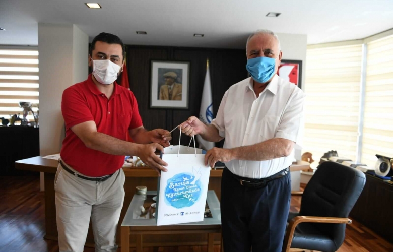 GÖKHAN KONUKLARINI AĞIRLADI