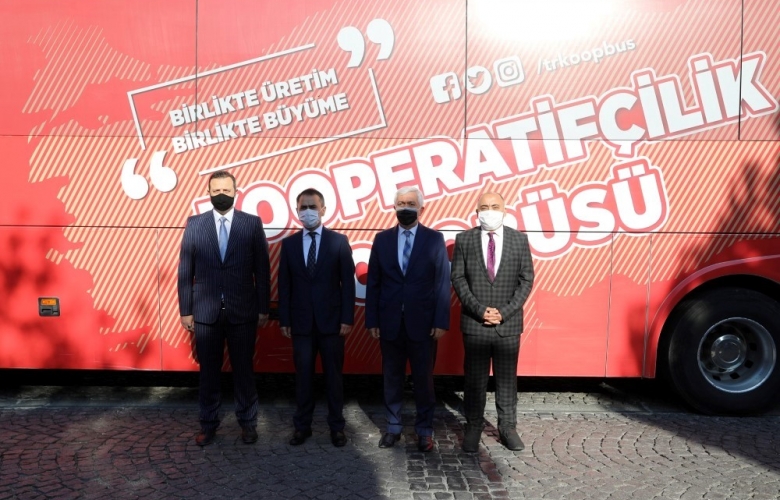 “BİRLİKTE ÜRETİM, BİRLİKTE BÜYÜME” KOOPERATİFÇİLİK OTOBÜSÜ ÇANAKKALE’DE