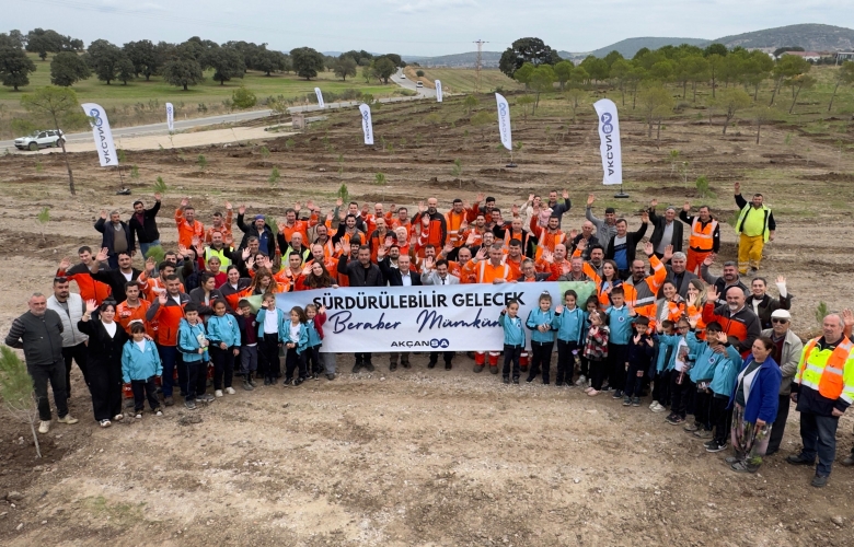 Akçansa’dan Çanakkale Ezine’de Ağaç Dikim Etkinliği
