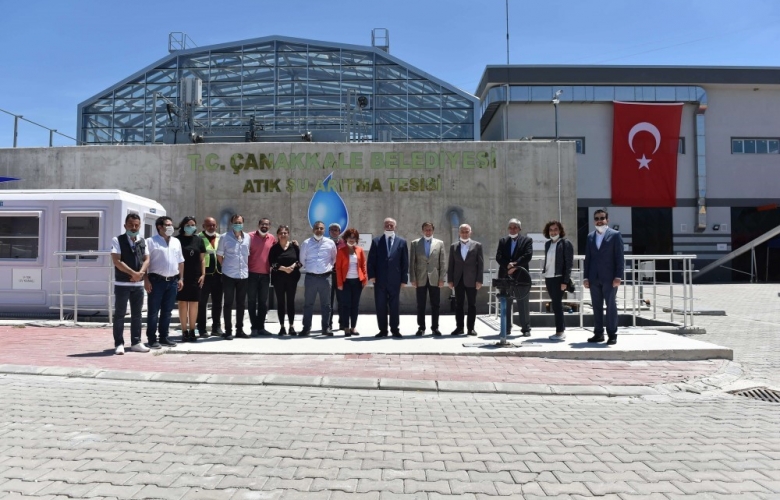 GÜZELYALI VE  DARDANOS RAHATA KAVUŞTURACAK ATIKSU ARITMA TESİSİ TANITILDI