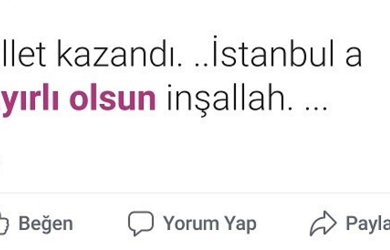SOSYAL MEDYA PAYLAŞIMLARI GÜNDEM OLDU