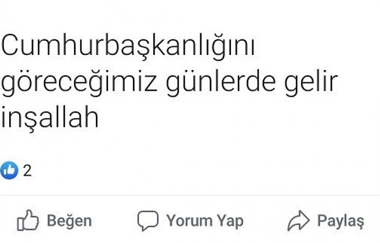 SOSYAL MEDYA PAYLAŞIMLARI GÜNDEM OLDU