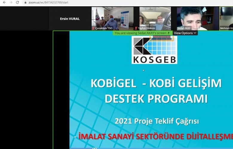KOBİGEL- KOBİ GELİŞİM DESTEK PROGRAMI EĞİTİM DÜZENLEDİ
