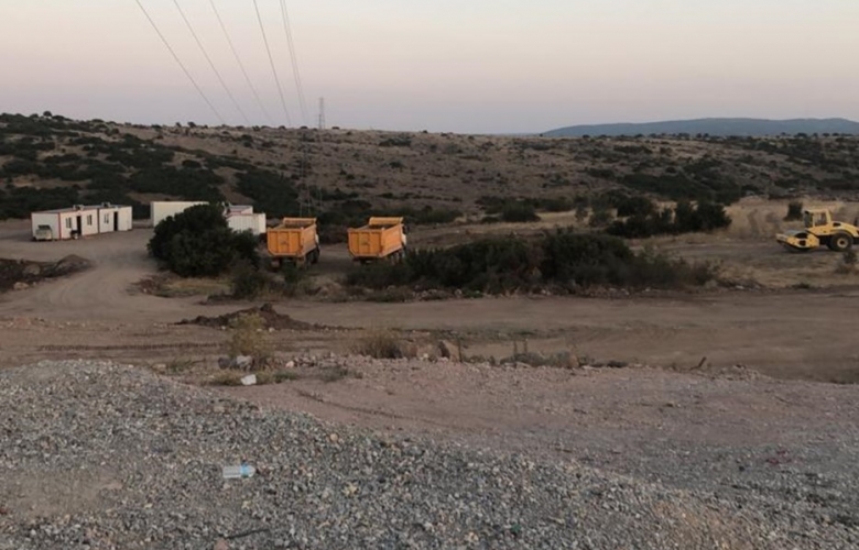 EZİNE GIDA İHTİSAS ORGANİZE SANAYİ BÖLGESİNDE ALT YAPI ÇALIŞMALARI HIZLA DEVAM EDİYOR