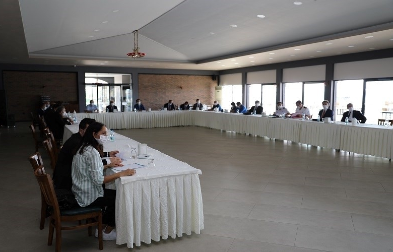 İL PANDEMİ KURULU TOPLANTISI VALİ AKTAŞ BAŞKANLIĞINDA YAPILDI