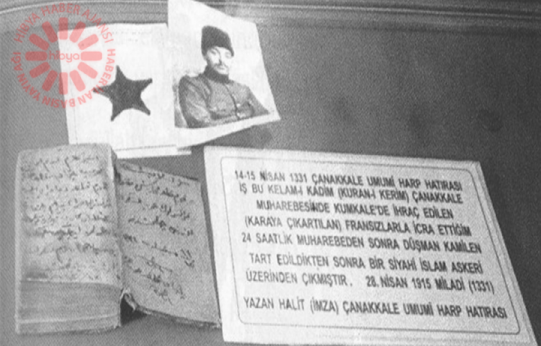 ASIRLIK SAVAŞ MİRASI KANLI KUR'AN'IN KAYBOLDUĞU İDDİASI