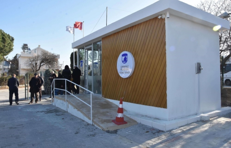 ÇANAKKALE BELEDİYESİ GÜZELYALI HİZMET BİNASI AÇILDI