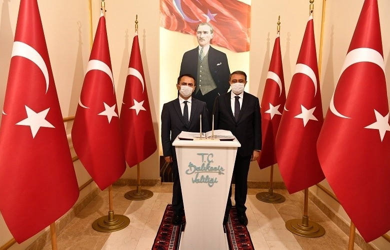 VALİ AKTAŞ, BALIKESİR VALİSİ HASAN ŞILDAK’I ZİYARET ETTİ
