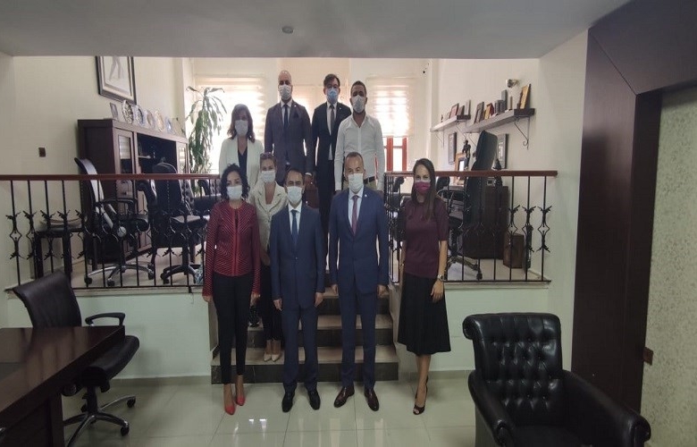 VALİ AKTAŞ, ÇANAKKALE BARO BAŞKANLIĞINI ZİYARET ETTİ