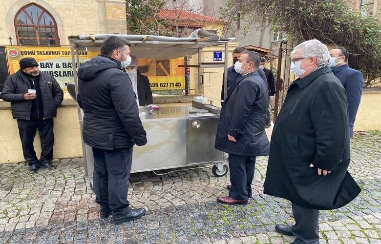 VALİ İLHAMİ AKTAŞ, ÇANAKKALE ONSEKİZ MART ÜNİVERSİTESİ TASAVVUF TOPLULUĞUNU ZİYARET ETTİ