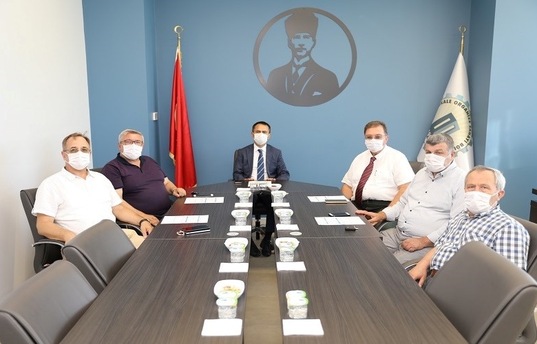 VALİ AKTAŞ, ÇANAKKALE ORGANİZE SANAYİ BÖLGE MÜDÜRLÜĞÜNÜ ZİYARET ETTİ