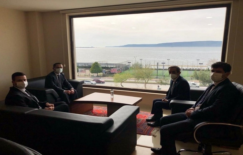 VALİ AKTAŞ’ TAN ÖNDER’E “HAYIRLI OLSUN” ZİYARETİ