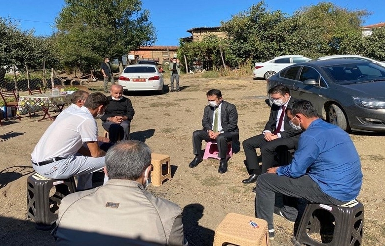 VALİ AKTAŞ, YENİCE İLÇESİNİ ZİYARET ETTİ