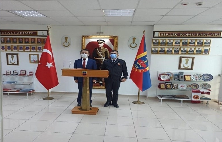 VALİ AKTAŞ’TAN İL JANDARMA KOMUTANLIĞI’NA ZİYARET
