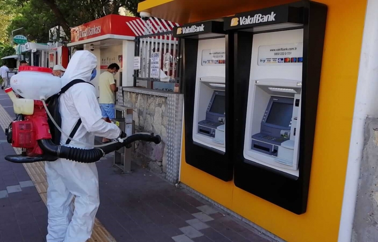 ÇANAKKALE GENELİNDE DEZENFEKSİYON ÇALIŞMLARI DEVAM EDİYOR