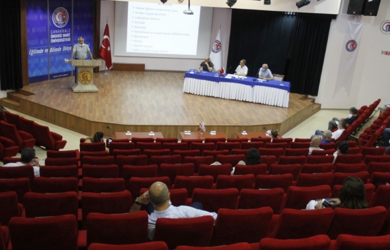 ÇOMÜ COVİT-19 KOMİSYONU PAYDAŞLARIYLA TOPLANDI