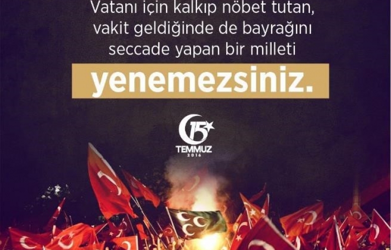 ORUÇOĞLU “İNANMIŞ BİR İNSANDAN DAHA GÜÇLÜ BİR SİLAH YOKTUR”