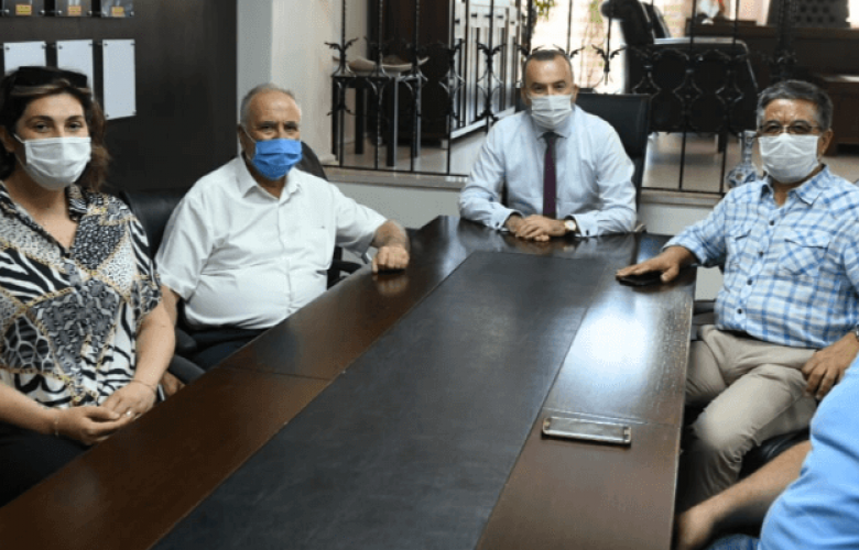 GÖKHAN' DAN ÇANAKKALE BARO BAŞKANI ŞARLAN'A ZİYARET