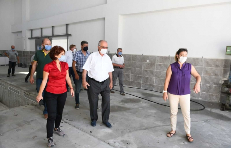 GÖKHAN TEKNİK HİZMETLER KAMPÜSÜNDE İNCELEMELERDE BULUNDU